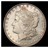 1878-p 7tf Morgan Dollar $1 Grades ms62