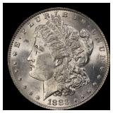 1883-o Morgan Dollar $1 Grades ms63