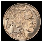 1921-p Buffalo Nickel 5c ms65 SEGS