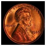 1930-d Lincoln Cent 1c Grades ms66 rd