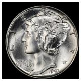 1941-s Mercury Dime Near Top Pop! 10c ms68 FSB SEG