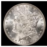 1888-p Morgan Dollar $1 Grades ms65