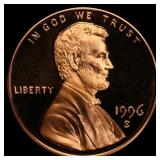 1996-s Proof Lincoln Cent 1c pr70 rd dcam SEGS