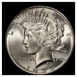 1935-p Peace Dollar $1 Grades ms65