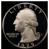 1979-s Ty 1 Proof Washington Quarter 25c pr70 dcam
