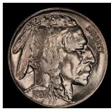 1935-d Buffalo Nickel Near Top Pop 5c ms66+ SEGS