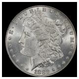 1882-p Morgan Dollar $1 Grades ms63