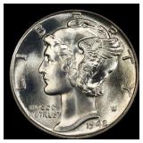 1942-p Mercury Dime 10c ms67 fsb SEGS