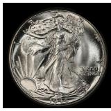 1944-p Walking Liberty Half Dollar Near Top Pop 50