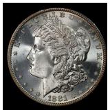 1881-s Morgan Dollar $1 Grades ms66
