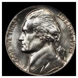 1975-p Jefferson Nickel Near Top Pop 5c ms66+ 5fs