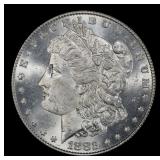 1882-p Morgan Dollar $1 Grades ms63