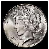1926-p Peace Dollar $1 Grades ms65