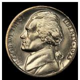 1973-p Jefferson Nickel Near Top Pop 5c ms66+ 5fs
