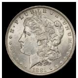 1881-o Morgan Dollar $1 Grades ms62+