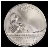 2017-p Boys Town Centennial Modern Commem Dollar $