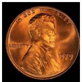 1979-p Lincoln Cent Near Top Pop 1c ms67+ rd SEGS