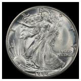 1944-d Walking Liberty Half Dollar 50c ms66+ SEGS