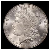 1883-p Morgan Dollar $1 ms66+ SEGS