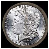 OR- Mixed Morgan/Peace SEARS UNC Dollar $1 Roll 10