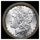 D- CC End On SEARS 10 Coin UNC Morgan Dollar $1 Ro