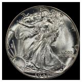 1943-d Walking Liberty Half Dollar Near Top Pop 50