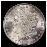 1878-p 7tf Morgan Dollar $1 Grades ms64