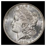 1881-s Morgan Dollar $1 Grades ms62+
