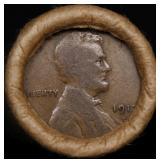 Lincoln Wheat Cent 1c Mixed Roll Orig Brandt McDon
