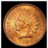 1906 Indian Cent Near Top Pop! 1c ms66 rd SEGS