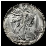 1945-s Walking Liberty Half Dollar Near Top Pop 50