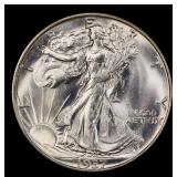 1937-s Walking Liberty Half Dollar 50c ms66 SEGS