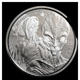 2023 Republic of Ghana 1 oz Silver 20 Cedis Space