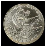 1991-1995-d WWII Modern Commem Dollar $1 ms70 SEGS
