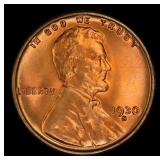 1930-s Lincoln Cent Near Top Pop! 1c ms66+ rd SEGS
