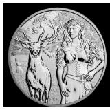 2025 Germania Valkyries Arnhild Style - 1 oz Silve