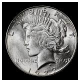 1927-s Peace Dollar $1 ms64 SEGS