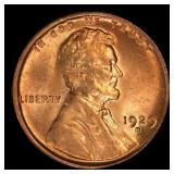 1929-d Lincoln Cent 1c ms65 rd SEGS