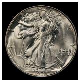 1935-d Walking Liberty Half Dollar 50c ms65 SEGS