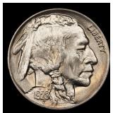 1928-p Buffalo Nickel Near Top Pop 5c ms67 SEGS
