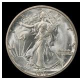 1916-d Walking Liberty Half Dollar 50c ms64 SEGS