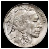 1918-p Buffalo Nickel Near Top Pop! 5c ms66+ SEGS