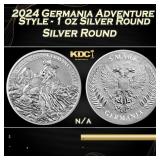 2024 Germania Adventure Style - 1 oz Silver Round
