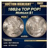 1882-s Morgan Dollar TOP POP! $1 ms68+ SEGS