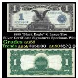 1899 $1 large size Silver Certificate "Black Eagle