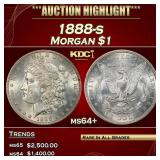 1888-s Morgan Dollar $1 ms64+ SEGS