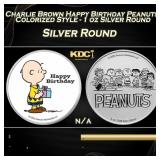 Charlie Brown Happy Birthday Peanuts Colorized Sty