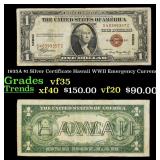 1935A $1 Silver Certificate Hawaii WWII Emergency
