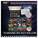 Tropical Fish Freshwater Aquarium 15 Piece Coloriz