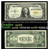 1935A $1 Silver Certificate North Africa WWII Emer